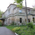 Sądowa Wisznia. Ruiny spalonego pałacu.